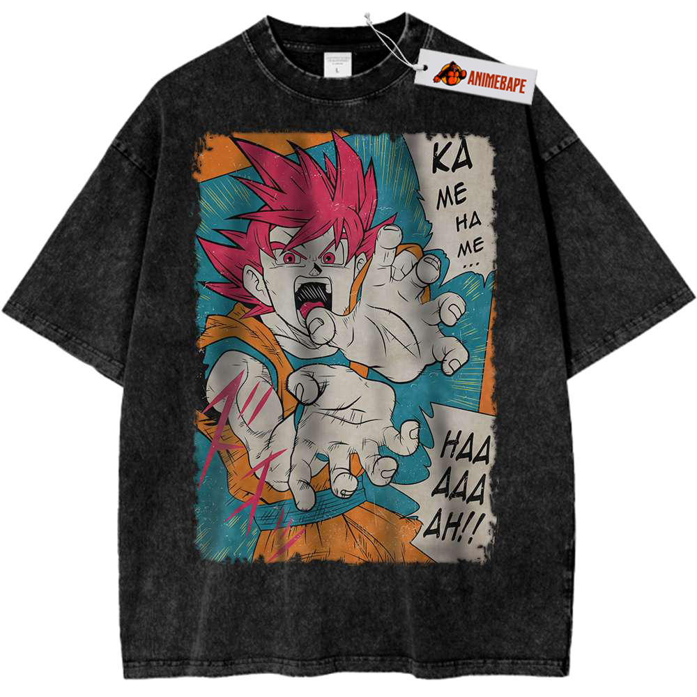 Dragon Ball Z Son Goku Vintage Anime T-Shirt for Fans