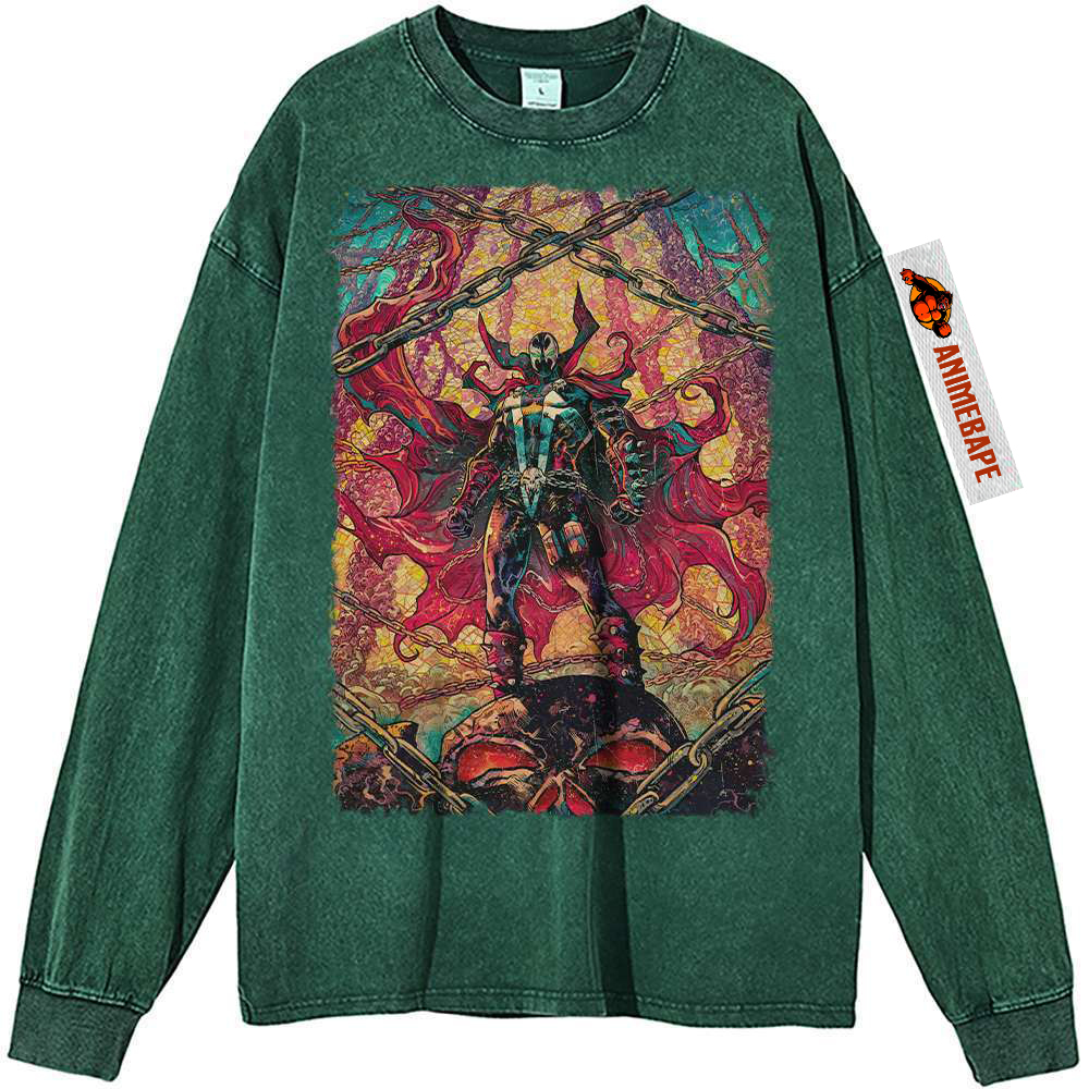 Vintage Spawn Sweatshirt for Men - Classic Graphic Shirt