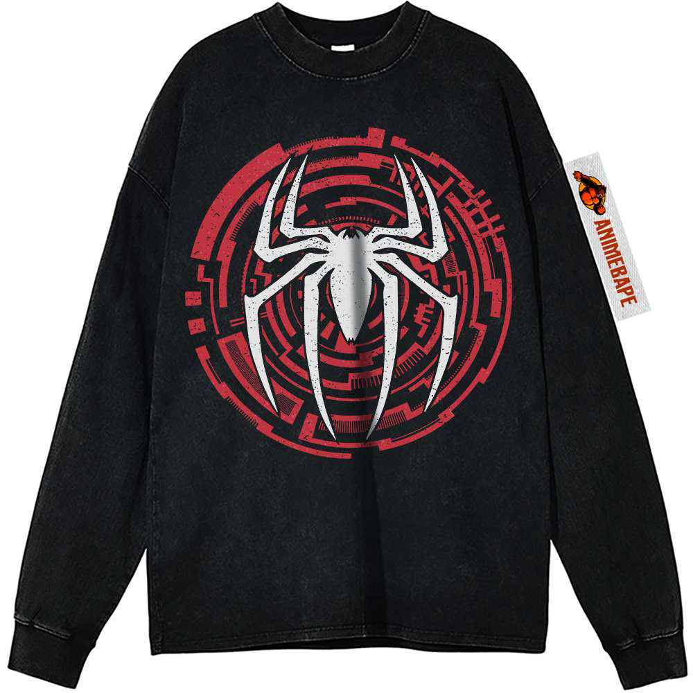 Spider-Man Vintage Sweatshirt Tee, Marvel Comics Apparel