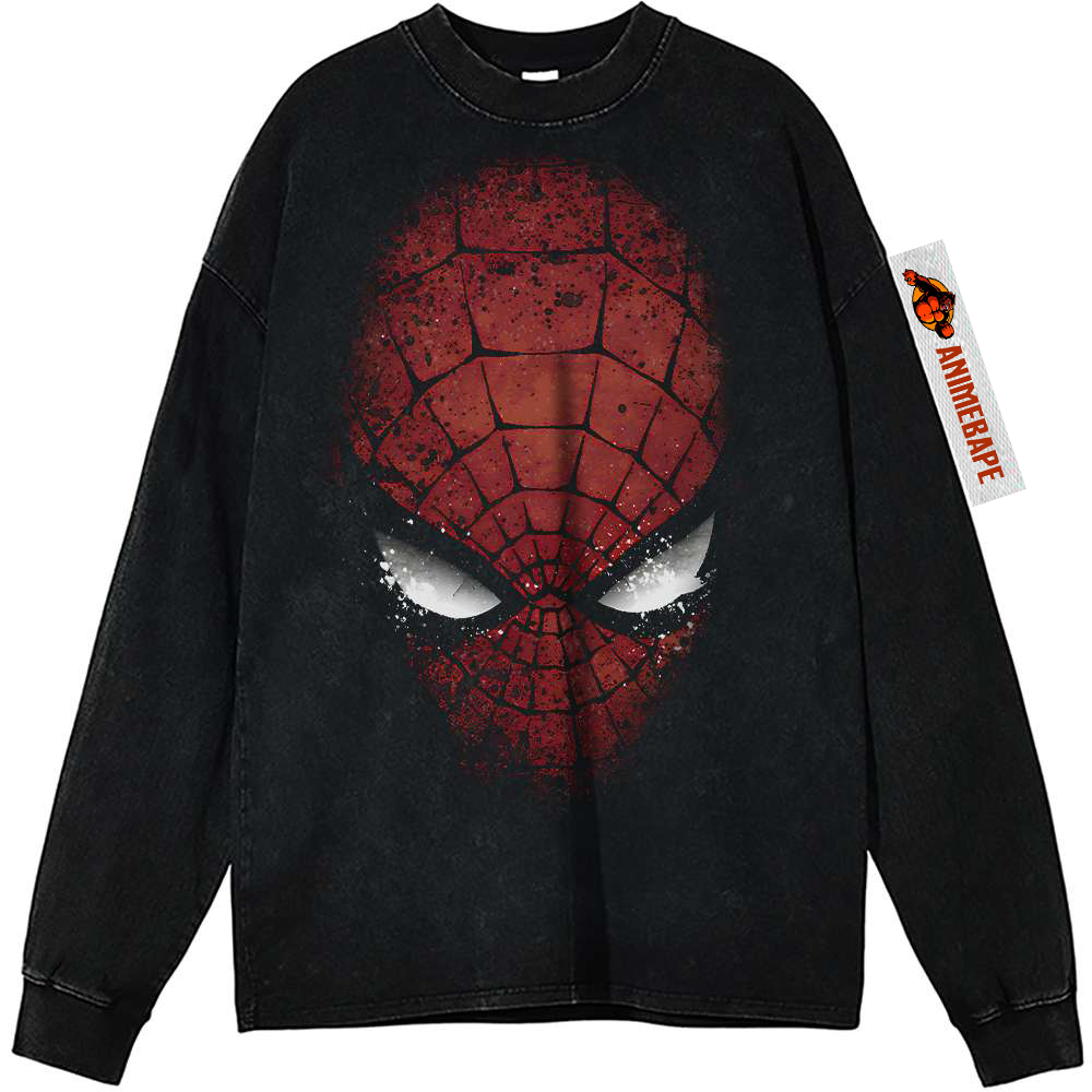 Vintage Marvel Comics Spider-Man Sweatshirt Shirt for Men