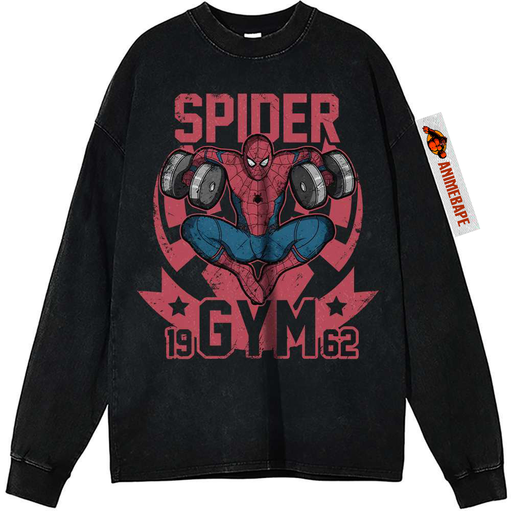 Marvel Comics Spider-Man Vintage Sweatshirt T-Shirt for Men