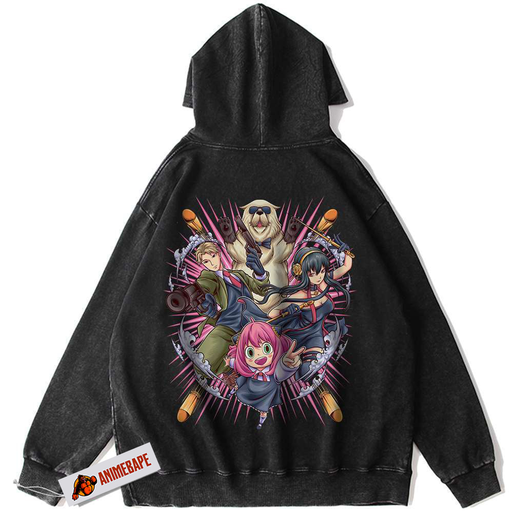 Spy x Family Vintage Anime Hoodie for Fans and Collectors