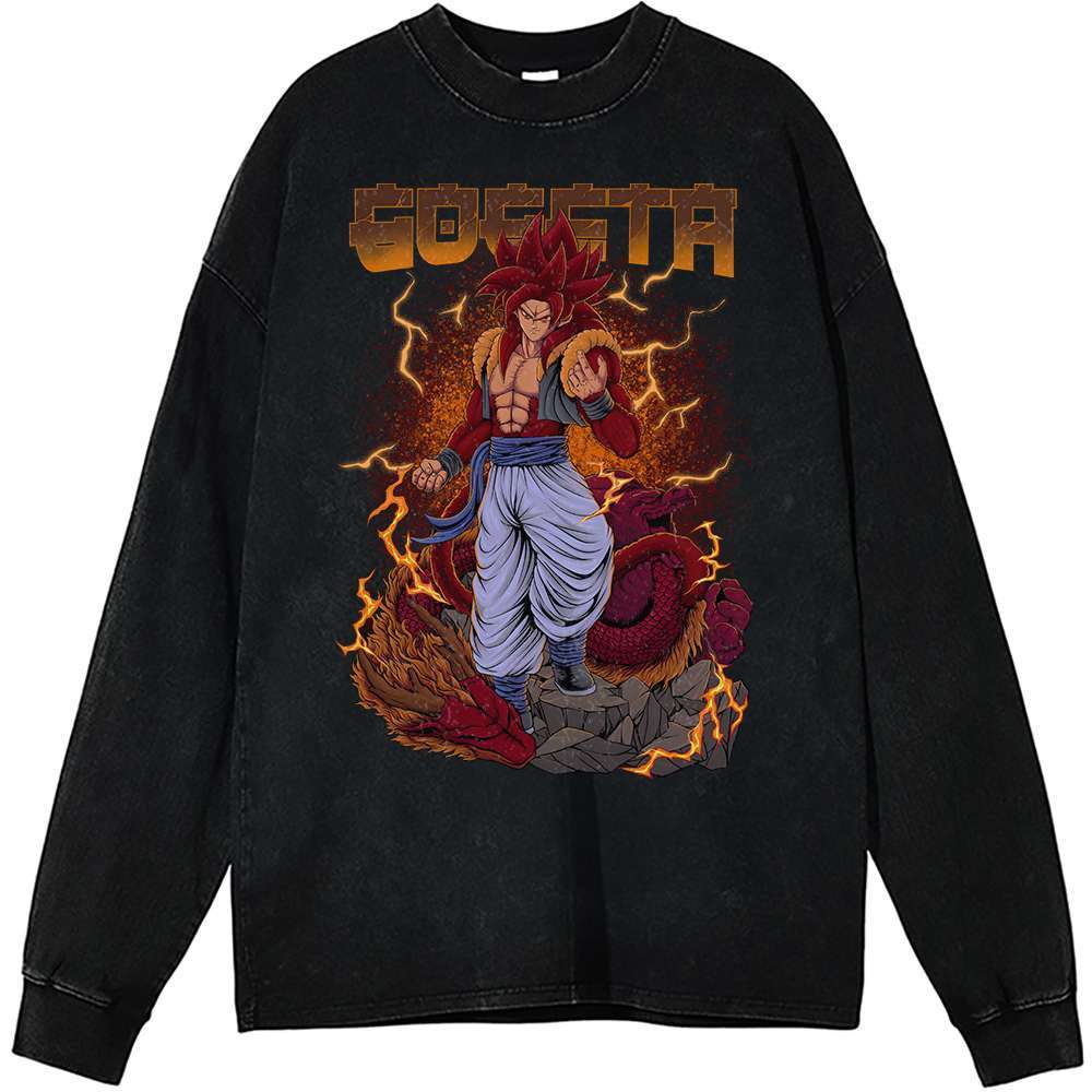 SSJ4 Vegito Dragon Ball Z Vintage Anime Sweatshirt Tee