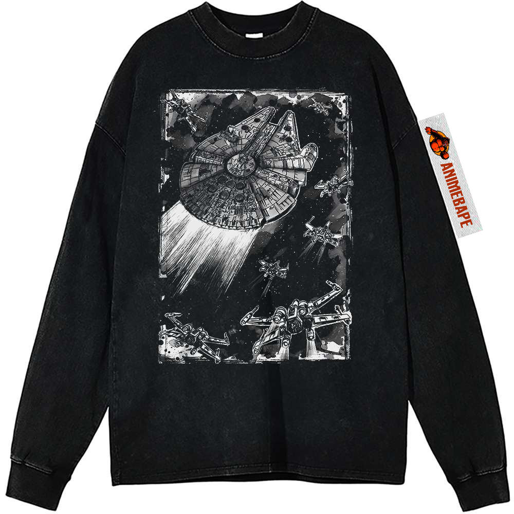 Vintage Star Wars Movie Sweatshirt Shirt for Fans and Collectors