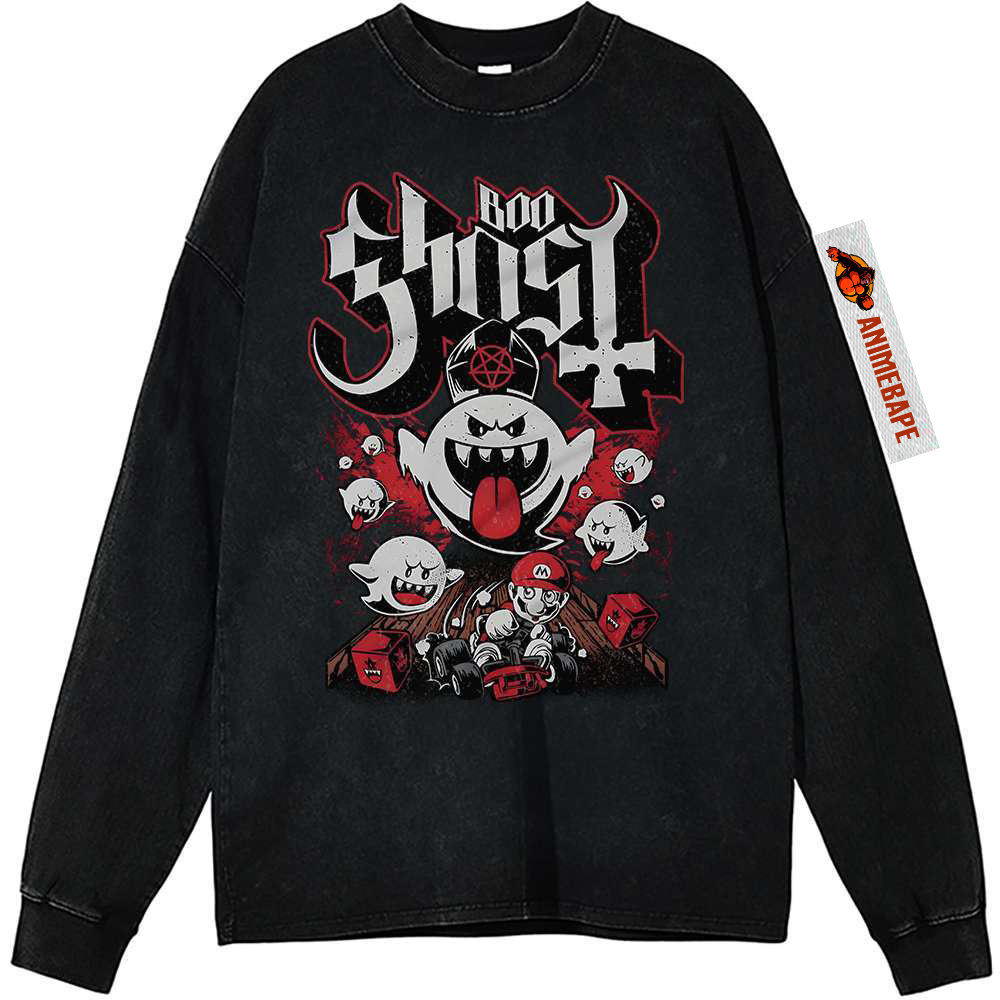Super Mario Vintage Game Sweatshirt T-Shirt for Fans