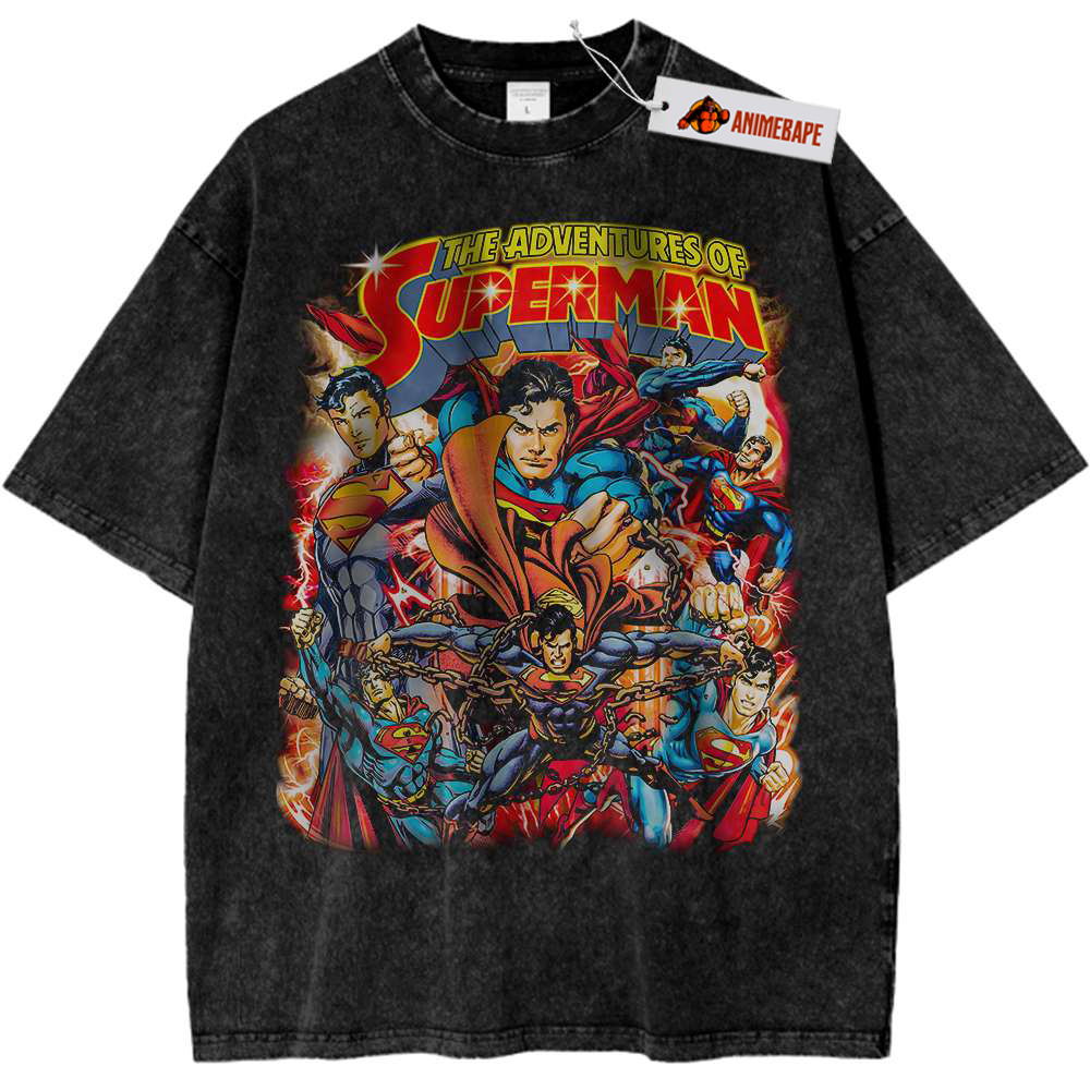 Vintage Superman T-Shirt, DC Comics Graphic