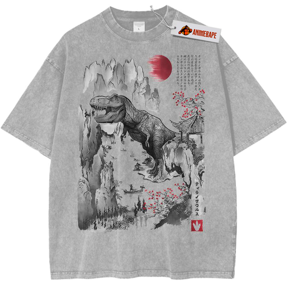 Jurassic Park T-Rex Shirt, Vintage Movie T-Shirt for Fans