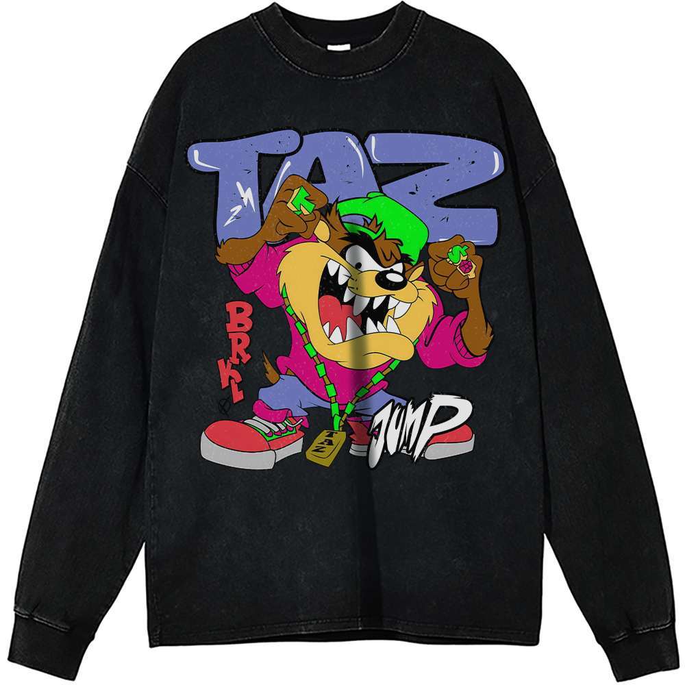 Tasmanian Devil Vintage Animated Sweatshirt Shirt - Looney Tunes