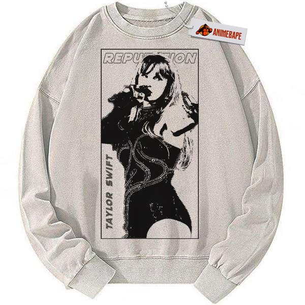 Taylor Swift Vintage Sweatshirt for Music Fans, Cozy Sweater