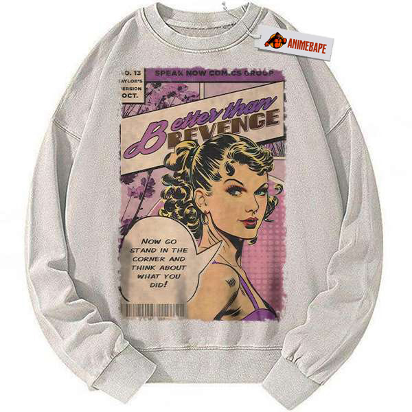 Taylor Swift Vintage Sweatshirt, Singer Sweater for Fans