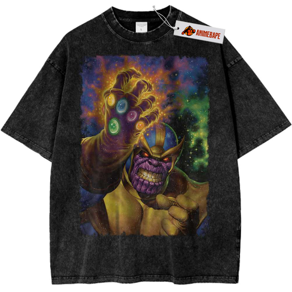 Marvel Thanos Vintage Tee, Comics Shirt for Men and Women