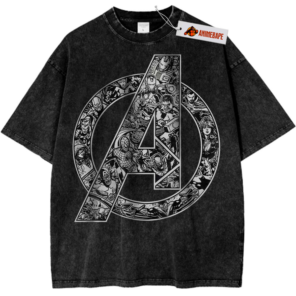 Marvel Avengers Vintage Tee Shirt, Classic Comics Apparel