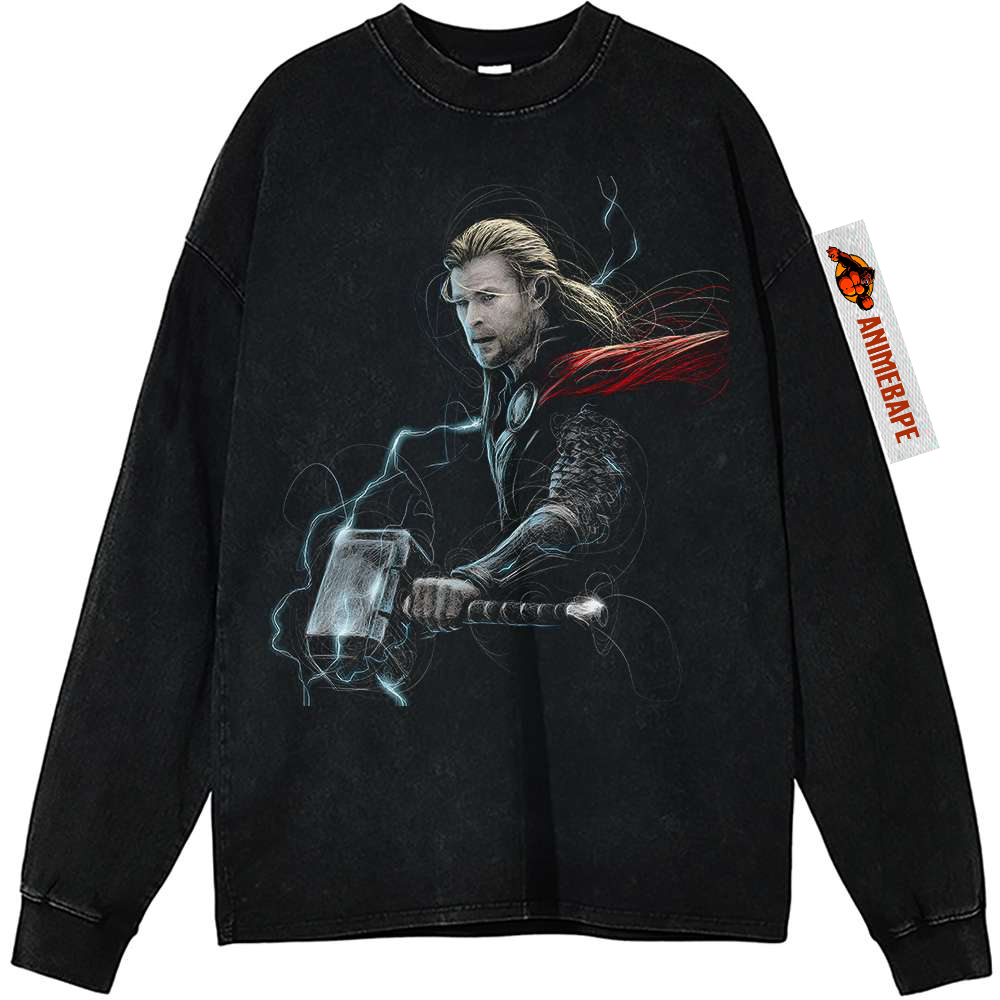 Marvel Thor Vintage Sweatshirt Shirt for Men and Women