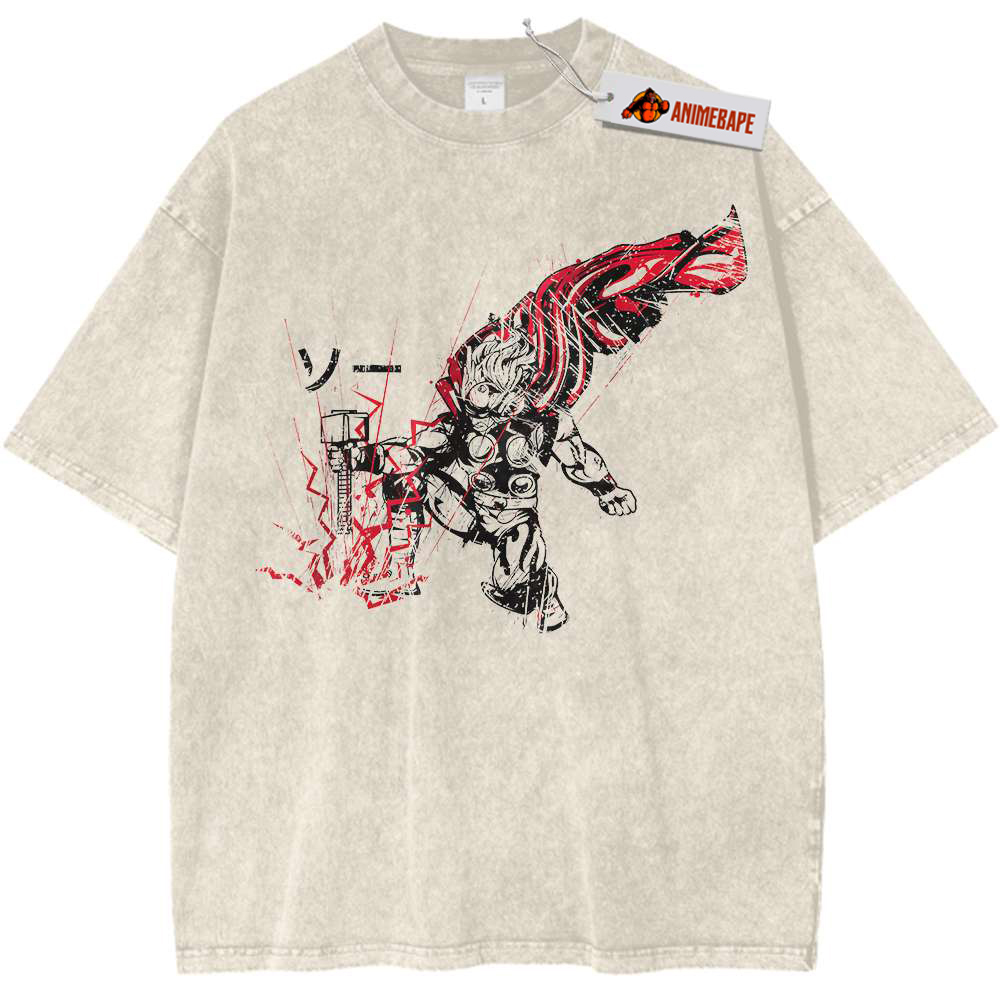 Marvel Thor Vintage T-Shirt, Classic Comics Apparel for Fans