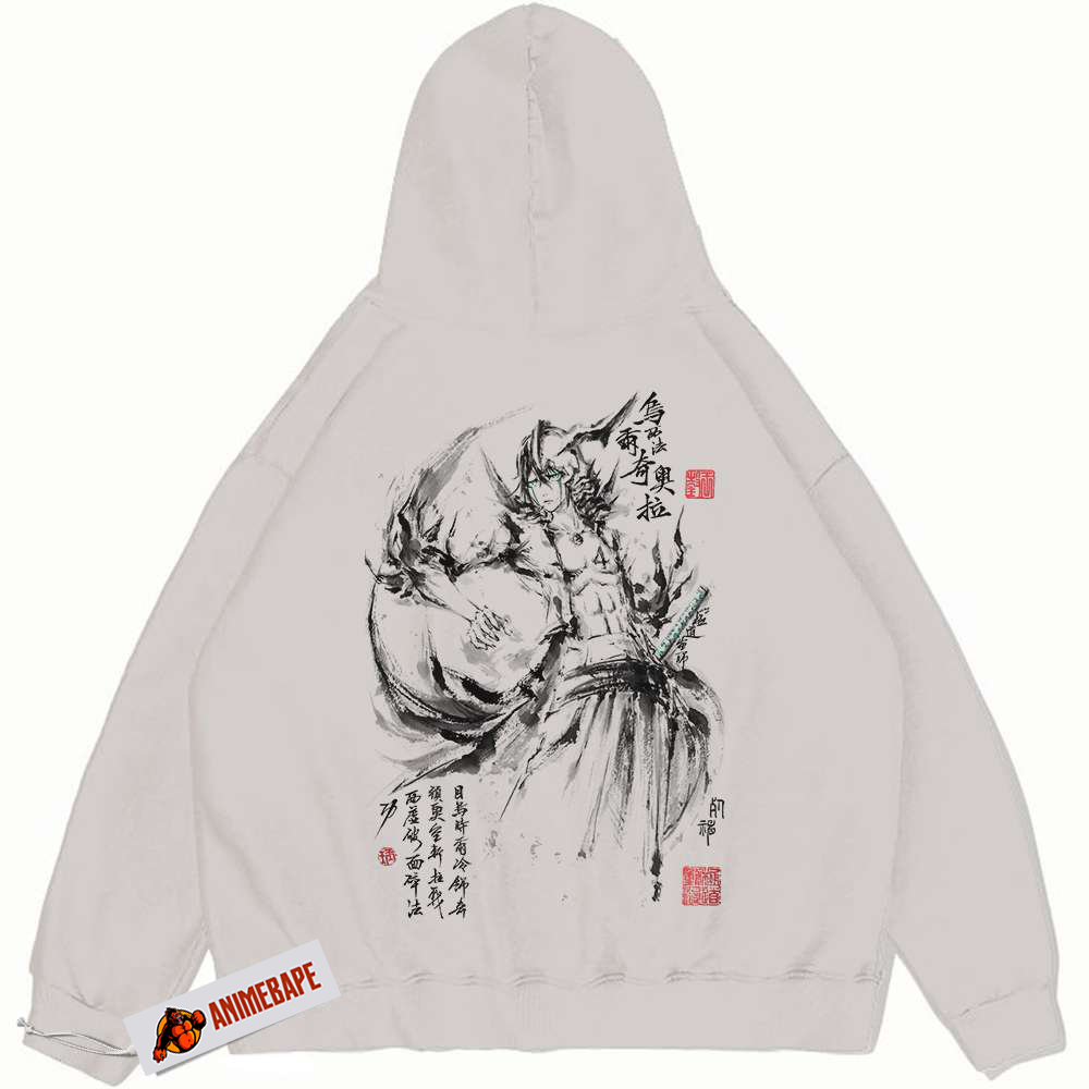 Bleach Ulquiorra Cifer Vintage Anime Hoodie for Fans and Collectors