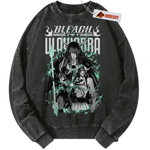 Ulquiorra Cifer Bleach Anime Vintage Sweatshirt for Fans