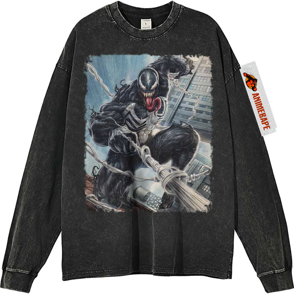Venom Marvel Comics Sweatshirt Tee for Men and Women