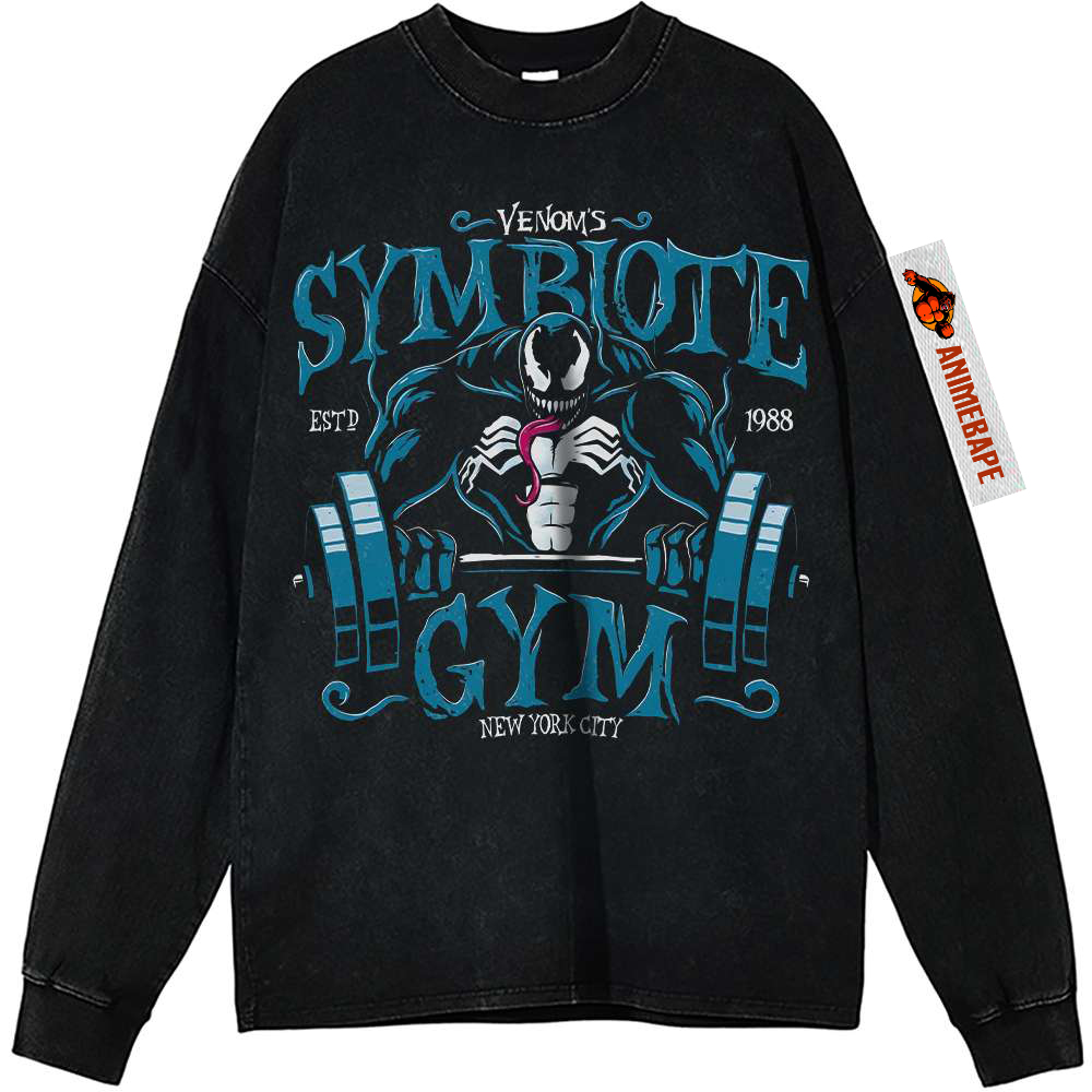 Venom Marvel Comics Sweatshirt Shirt, Vintage Style Apparel