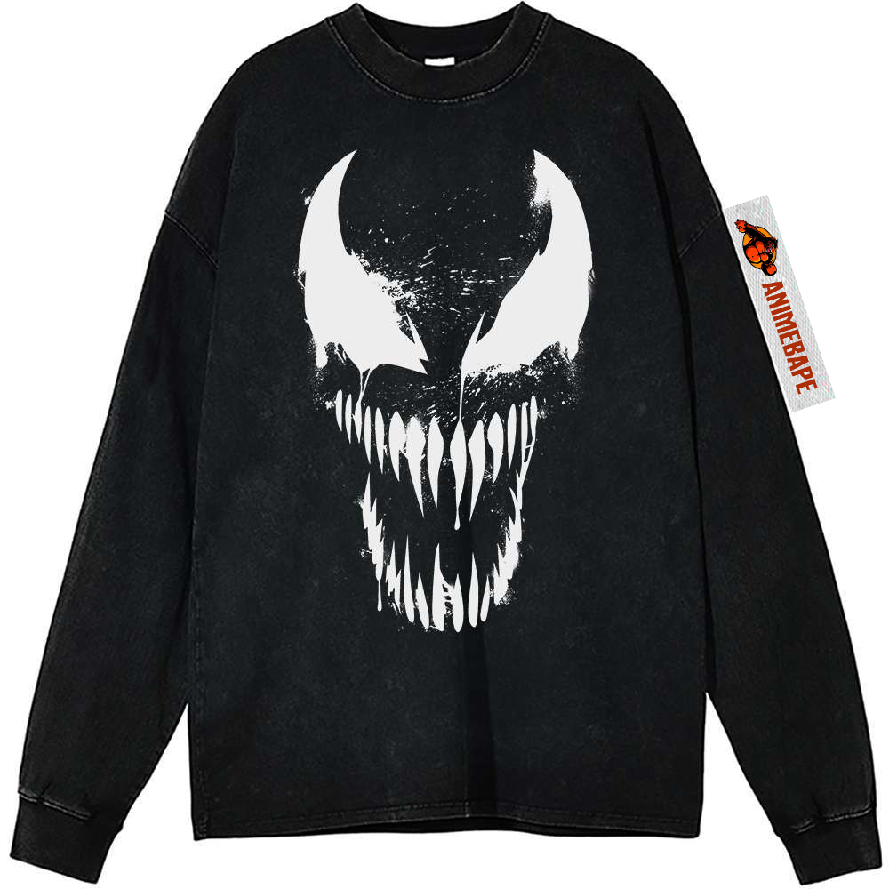 Venom Vintage Sweatshirt Shirt, Marvel Comics Apparel for Fans