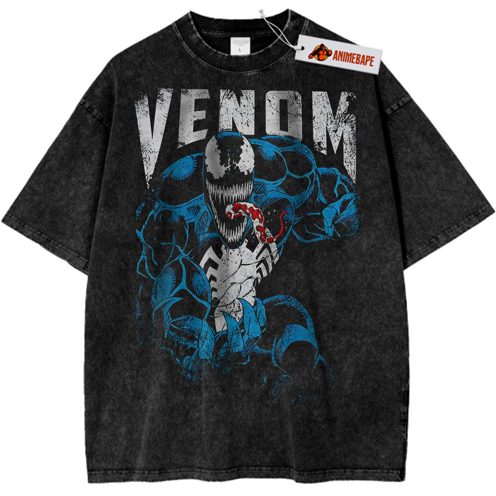 Marvel Venom Vintage T-Shirt - Classic Comics Tee for Fans