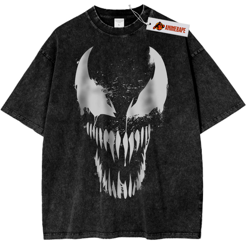 Marvel Venom Vintage T-Shirt, Cool Comics Graphic Tee for Fans