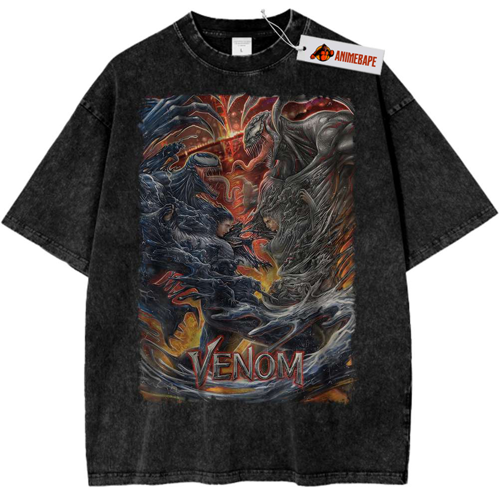 Marvel Venom Vintage Tee, Graphic Shirt for Comic Fans