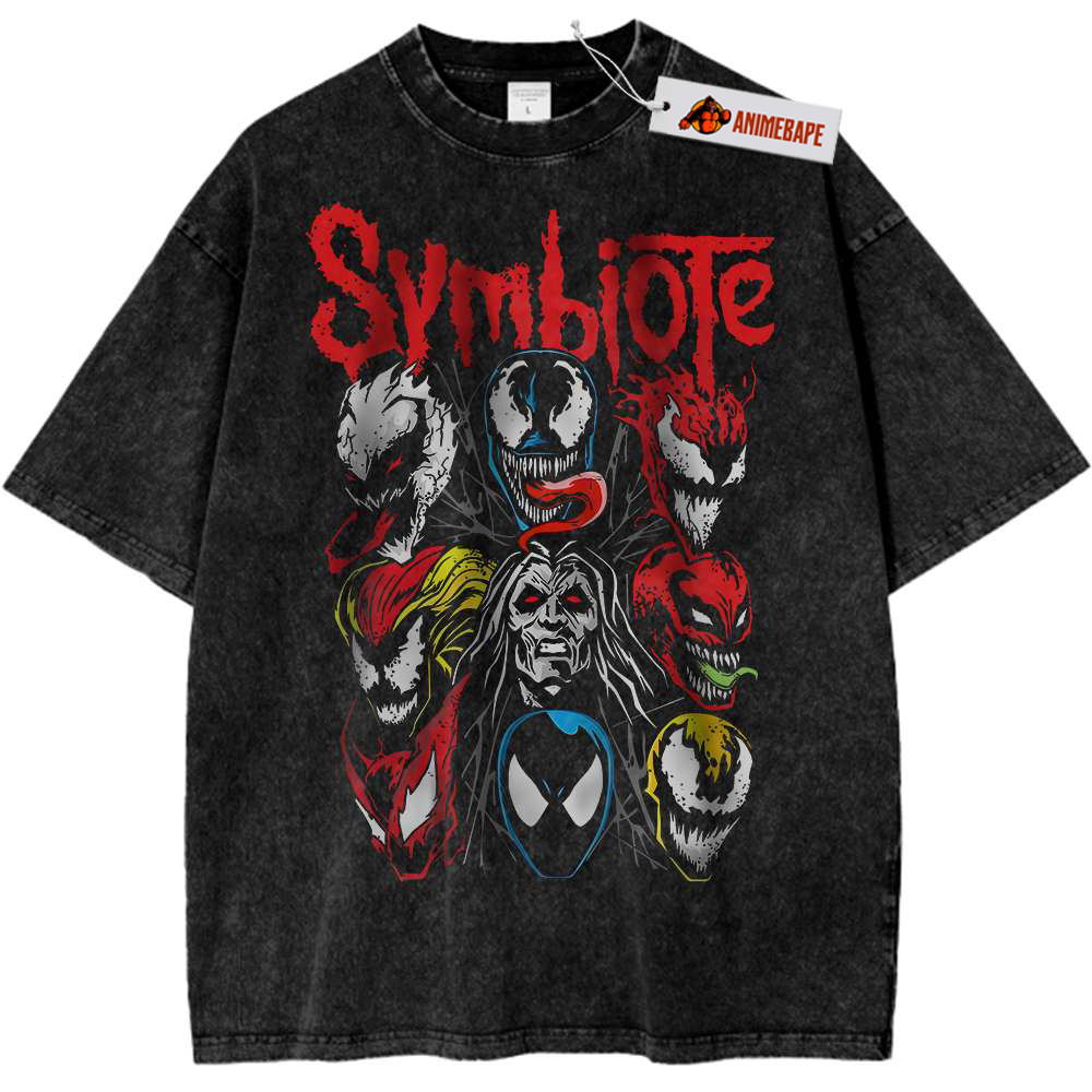Venom Symbiotes Marvel Comics Vintage T-Shirt for Men and Women