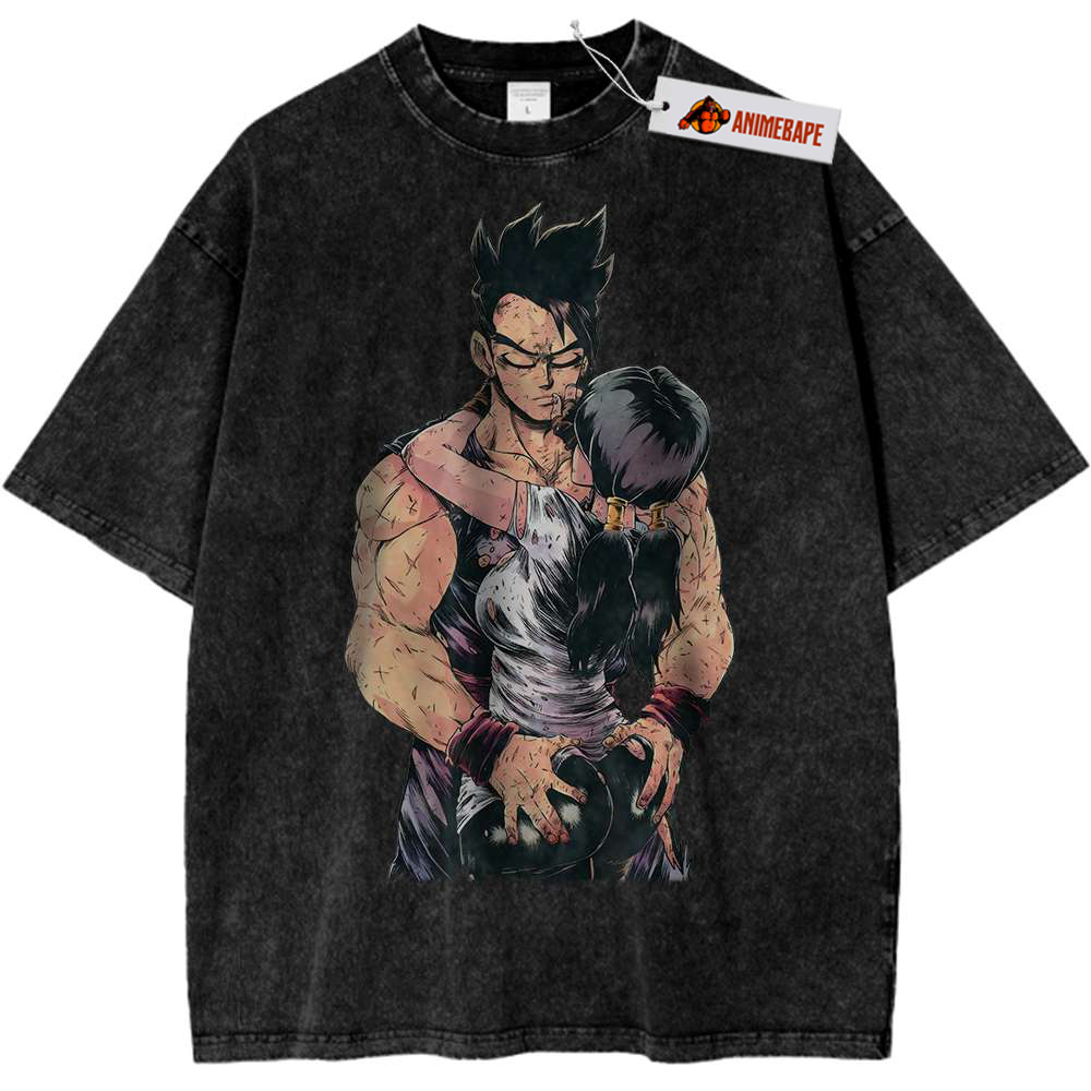 Videl vs Son Gohan Dragon Ball Z Vintage Tee, Anime Shirt, DBZ Shirt