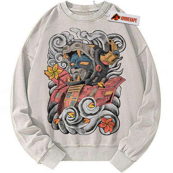 Vintage Voltron Animated Sweatshirt, Graphic Pullover Sweater
