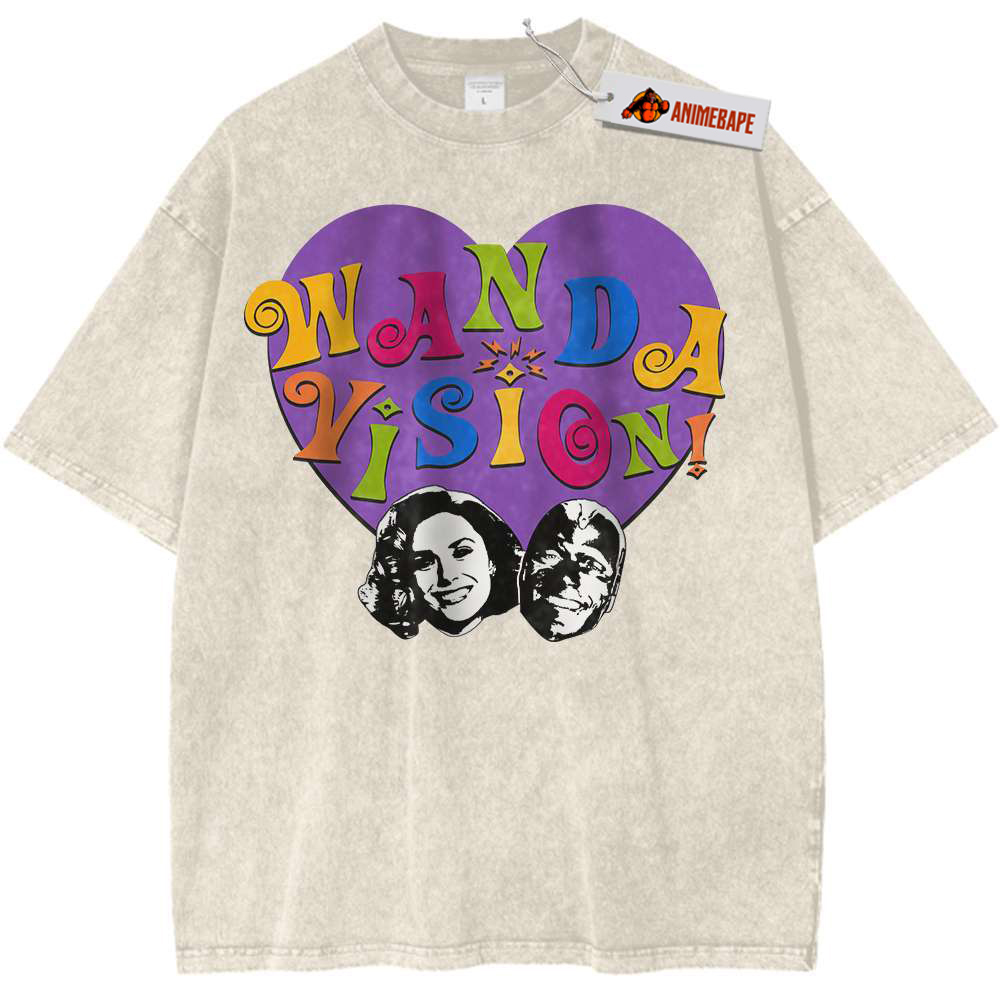 Marvel WandaVision Vintage T-Shirt for Fans and Collectors