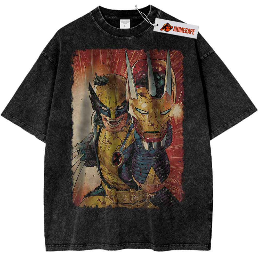 Wolverine X-Men Vintage T-Shirt | Marvel Comics Graphic Tee