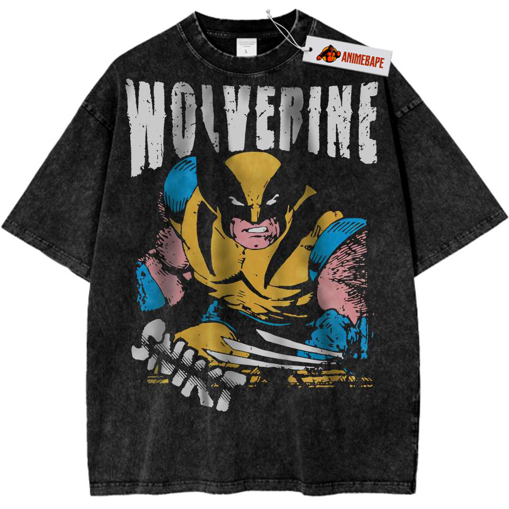 Wolverine X-Men Vintage T-Shirt | Marvel Comics Graphic Tee