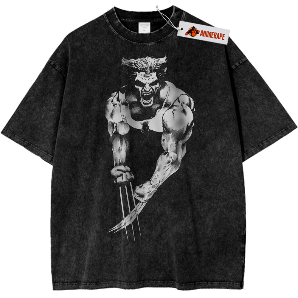 X-Men Wolverine Vintage Tee, Marvel Comics Shirt for Fans