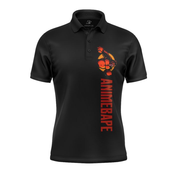 Animebape v2 Polo Golf Shirt - Image 1