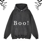 Boo! Surprised Washed Vintage Sweatshirt