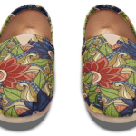 FLORAL PATTERN Tomu Canvas Shoes