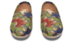 FLORAL PATTERN Tomu Canvas Shoes