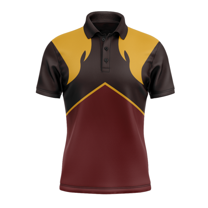 Flame of Sport Polo Golf Shirt - Image 1
