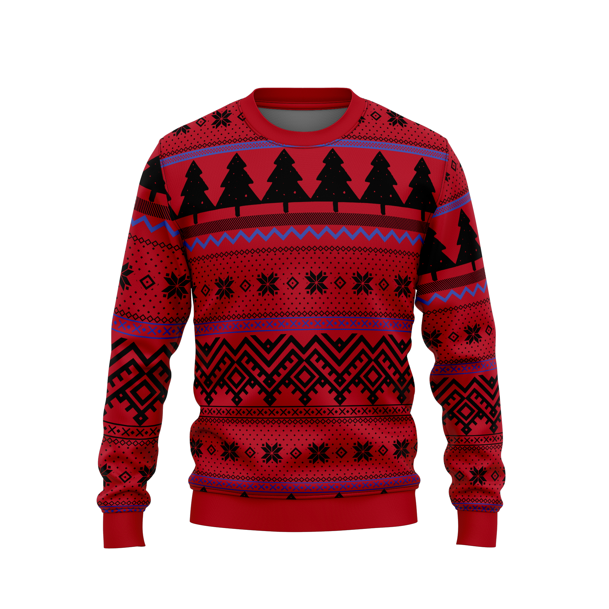 Gingerbread Fun Ugly Christmas Sweater Gingerbread Fun Ugly Christmas Sweater - Image 1