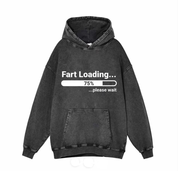 My Fart Loading Washed Vintage Sweatshirt - Image 1