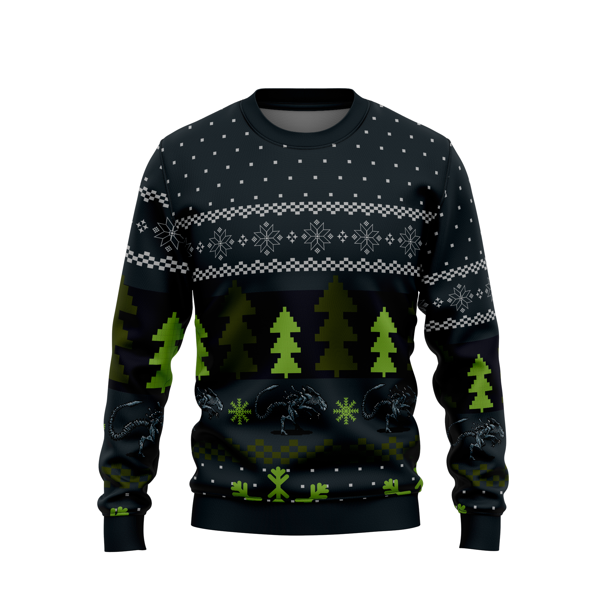 Reindeer Parade Ugly Christmas Sweater Reindeer Parade Ugly Christmas Sweater - Image 1