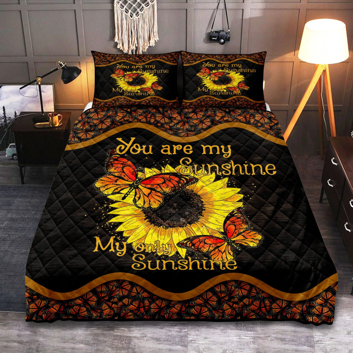 You Are My Sunshine Quilts Bed Set - Image 1