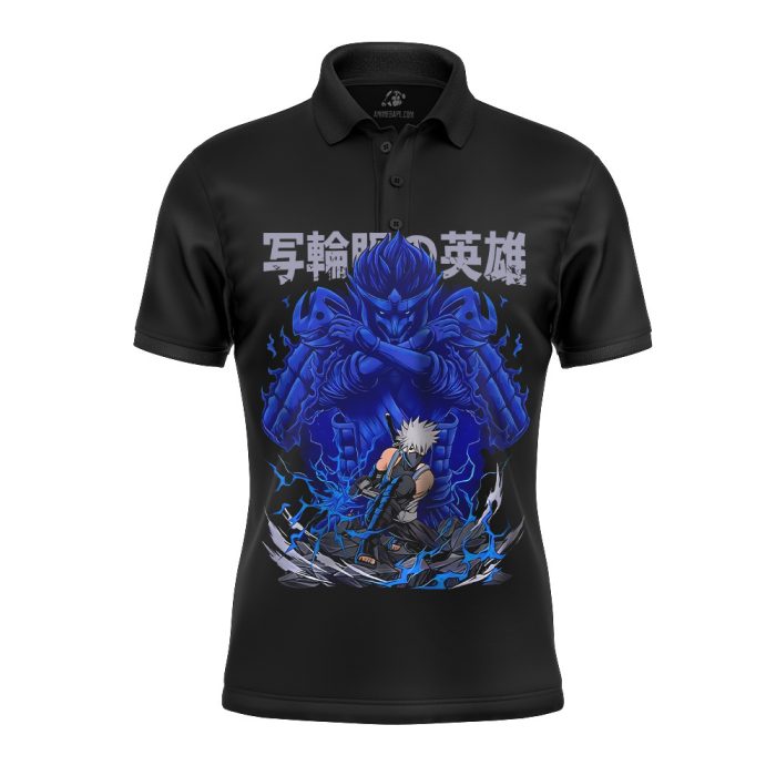 Kakashi Polo Golf Shirt - Image 1