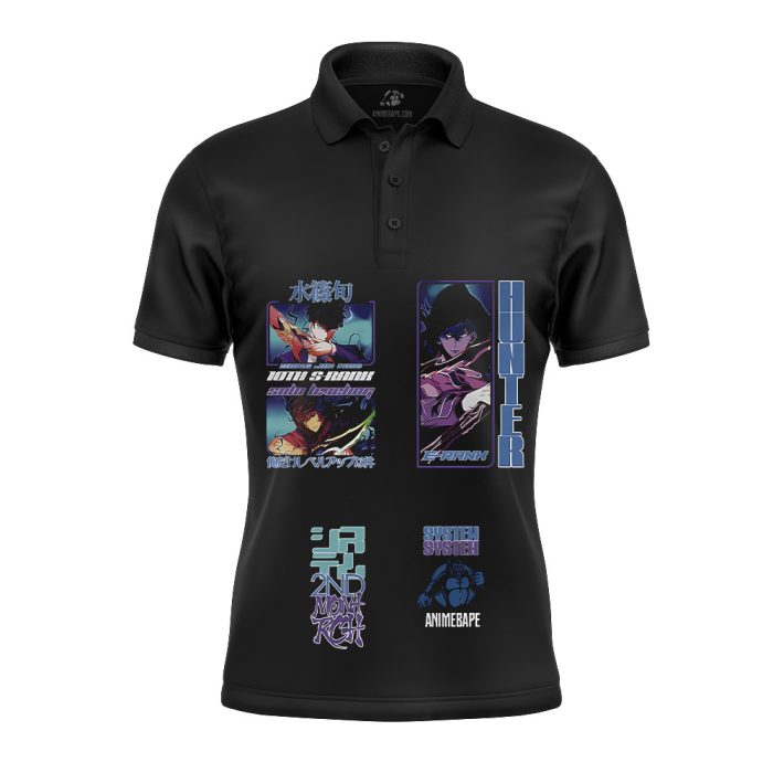 Sung Jinwoo Polo Golf Shirt v2 - Image 1