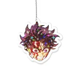 Kamado Tanjiro Demon Slayer Hologram Starbust Broken Glass Ornament