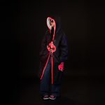 Akatsuki Taka Shippuden Hooded Cloak Coat - Image 9