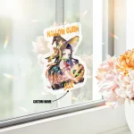 Nezuko Kamado Demon Slayer Hologram Starbust Broken Glass Ornament - Image 4