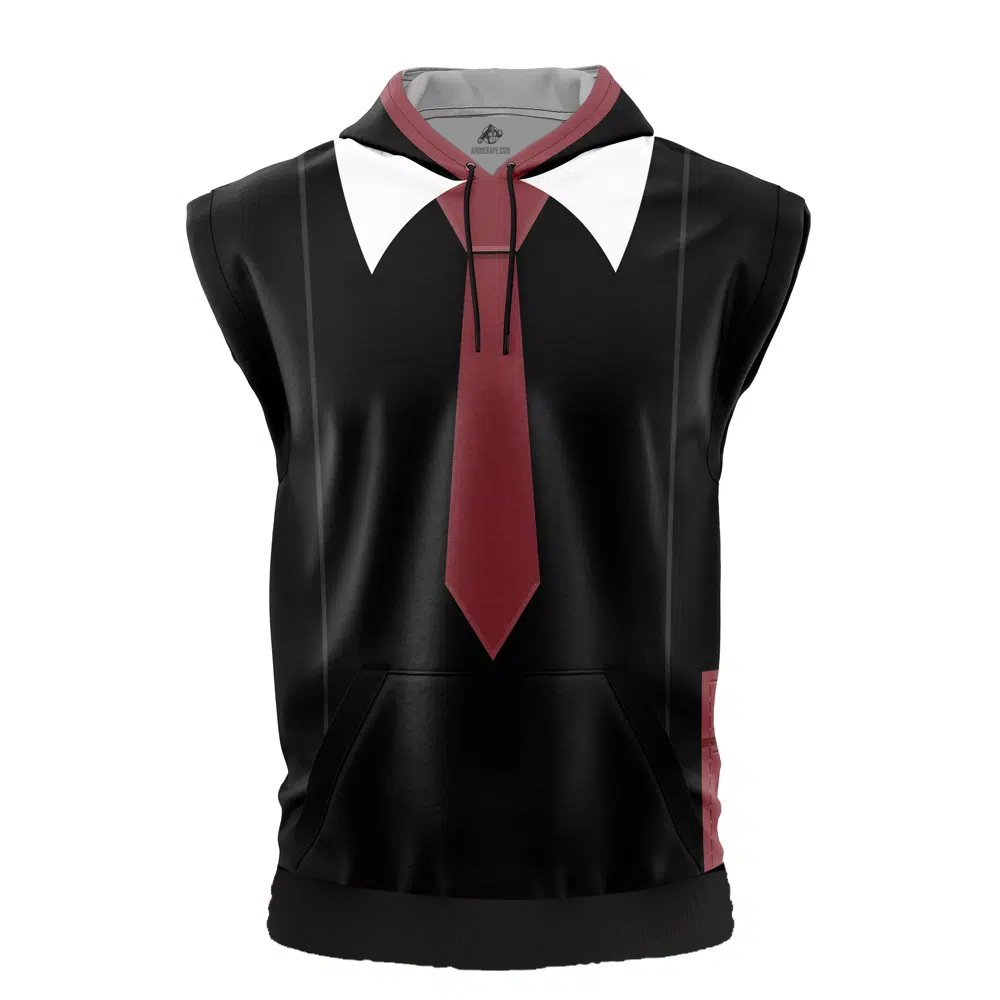 Akame Night Raid Akame ga Kill Cut Off Sleeveless Workout Hoodie