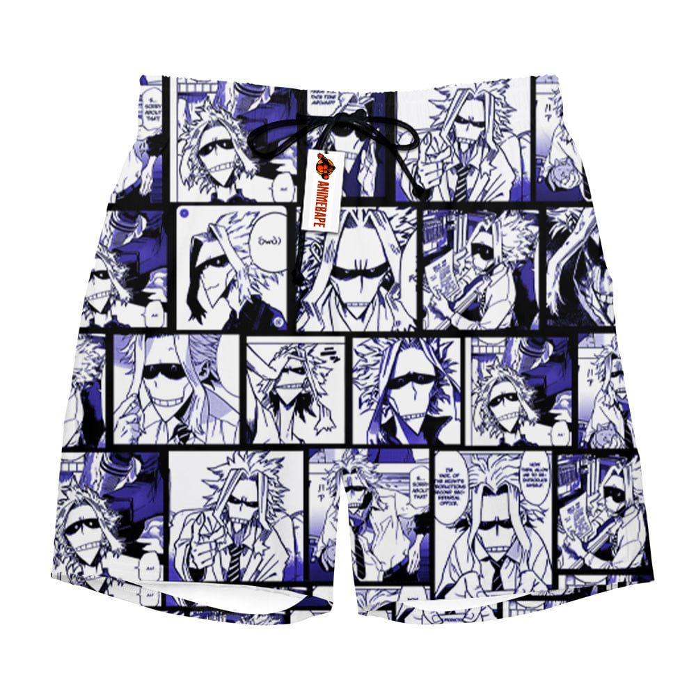 All Might Board Shorts Custom Style 0302 My Hero Academia