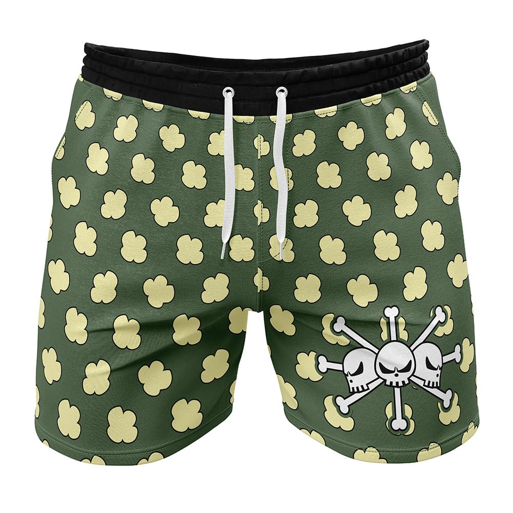 Blackbeard One Piece Gym Shorts